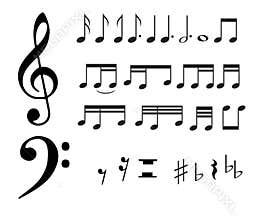 Music notes