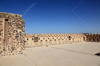 Sky view from Jabreen Castle