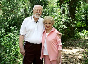 Active Senior Couple