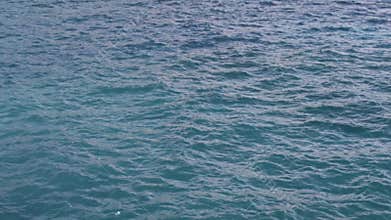 Blue wave of the ocean surface. Blue water backgrounds. Blue background of calm blue waves water in the ocean.