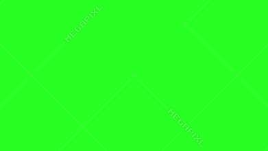 4K 3D Golden glitter sparkling Magic lights. sparkle on black background Green Screen.