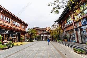 Landscape of Sunac International Tourism Resort, Guilin, Guangxi