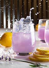 Splashing Lavender Lemonade