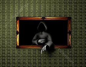 Scary painting