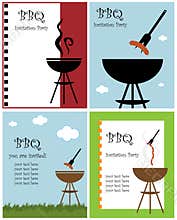 BBQ party invitation