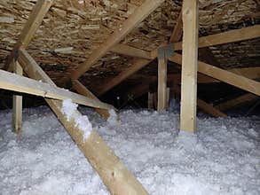 Attic Insulation Top Up, Residential Roof