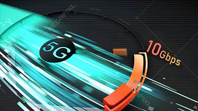 5G broadband connection speed