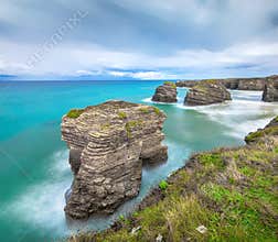 Beach of the Cathedrals, Galicia, Spain