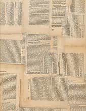 Grungy Antique newspaper paper collage