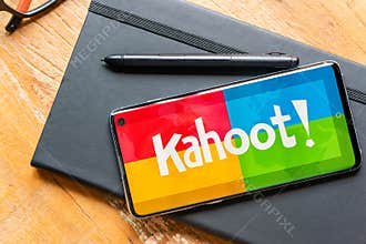 November 19, 2020, Brazil. Kahoot! is a game-based learning platform