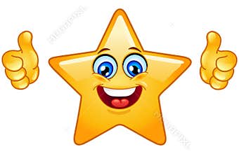 Thumbs up star