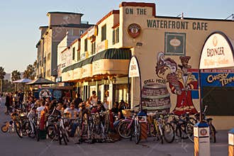 Restaurant on Venice Boardwalk, Los Angeles