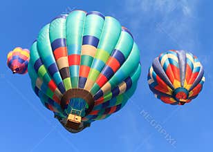 Hot air balloons