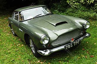 An Aston Martin DB4