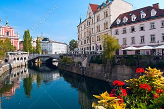 Ljubljana city center