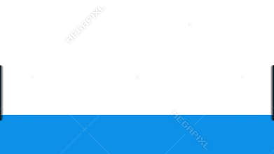 Modern flat icon with file transfer on white background. Motion graphics.