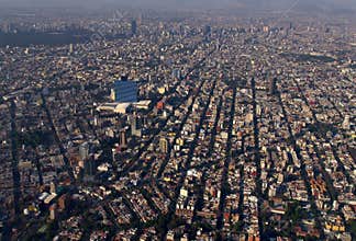 Mexico City Aerial