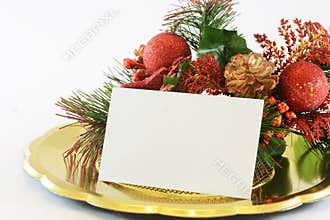 Christmas greeting card