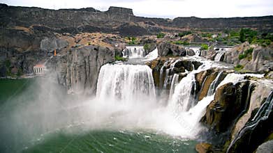 Shoshone Waterfalls in Twin Falls, Idaho