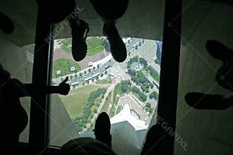 Up in the sky