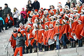Christmas Street opening in Helsinki