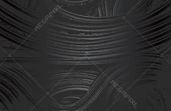Luxury black metal gradient background with distressed metal plate texture