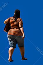 Overweight african american