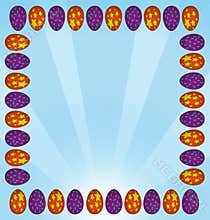 Easter frame