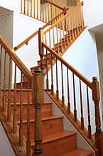 Wood Stairs