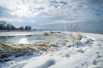 Balaton in winter