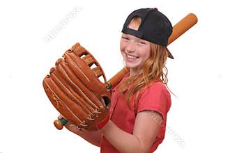 Baseball girl