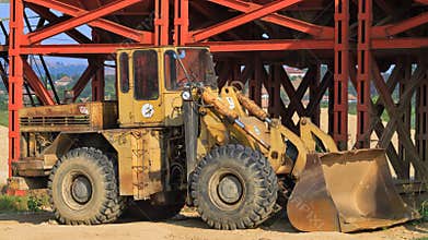 Old Wheel Loader