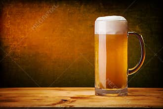 Glass of beer