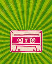 Retro cassette flyer 06