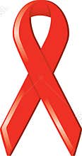 Red Awareness Ribbon