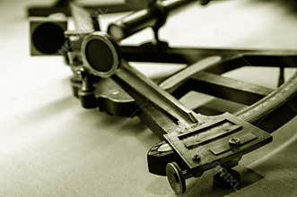 Quadrant in detail, angle view