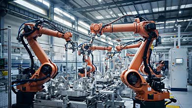 AI-controlled robotic solutions revolutionize industrial production, providing flexible and efficient automation