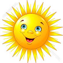 Smiling sun