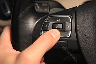 Making a call from car