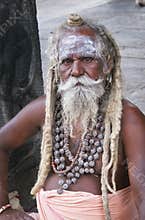 Hindu holy man sadhu