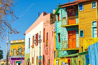 Caminito Street in Buenos Aires
