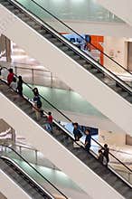 Shopping centre interior
