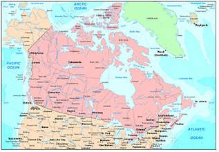 Canada map