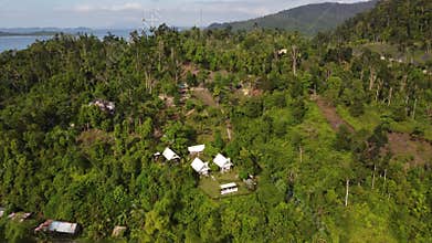 Philippine Paradise: Aerial Drone Views of Stunning Sunsets, Sunrises, and Tropical Beaches with Palm Trees