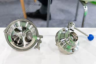 stainless steel sanitary valve for food beverage pharmaceutical or etc. in industrial