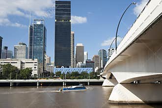 Brisbane's South bank.