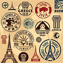 Travel stamps