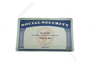 Blank card