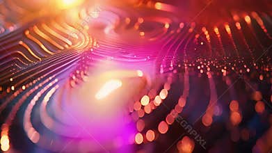 A closeup of a health passport card with a holographic image for added security