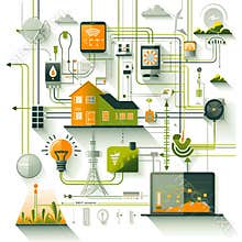 Power consumption. Energy sources for the home